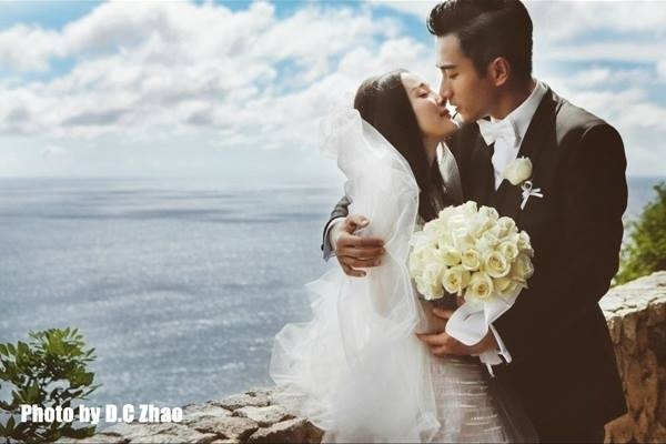 Ảnh cưới của cặp đôi Lưu Khải Uy - Dương Mịch
