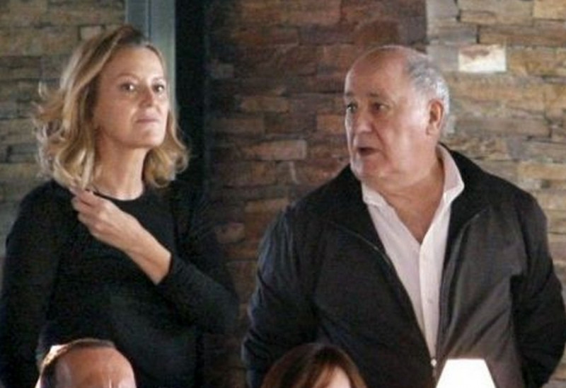 Amancio Ortega Gaona và Flora Perez Marcote