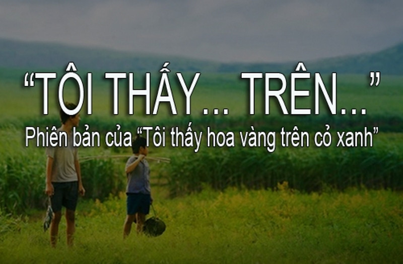 Tôi thấy... trên...