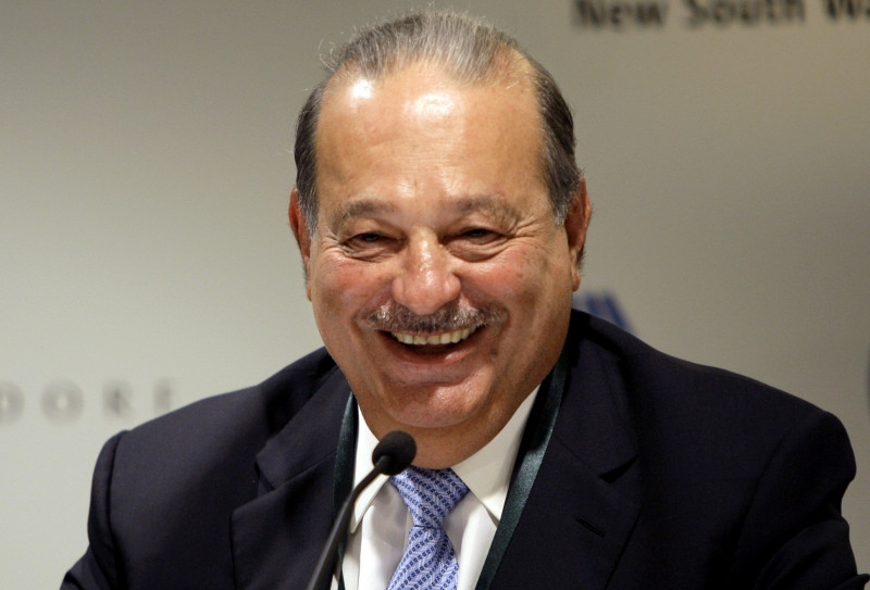 Carlos Slim Helu - Nhà thương nhân Mexico. Theo Forbes, ông hiện là người giàu thứ 3 trên thế giới.