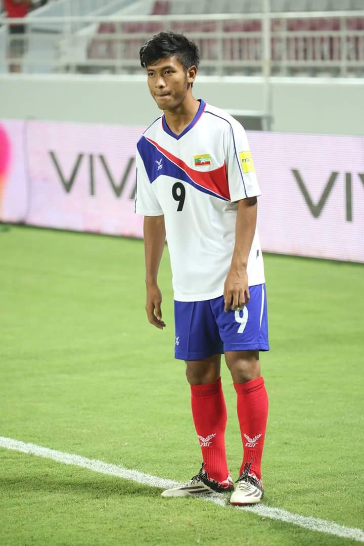 Aung Thu từng ghi bàn ở U20 World Cup