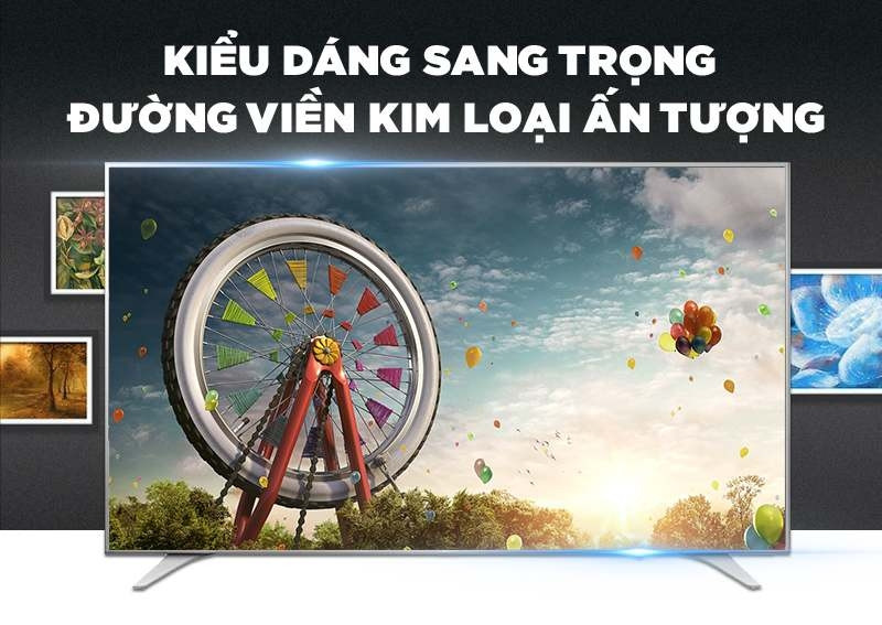 Kiểu dáng của chiếc Smart tivi LG 60 inch 60UH650T