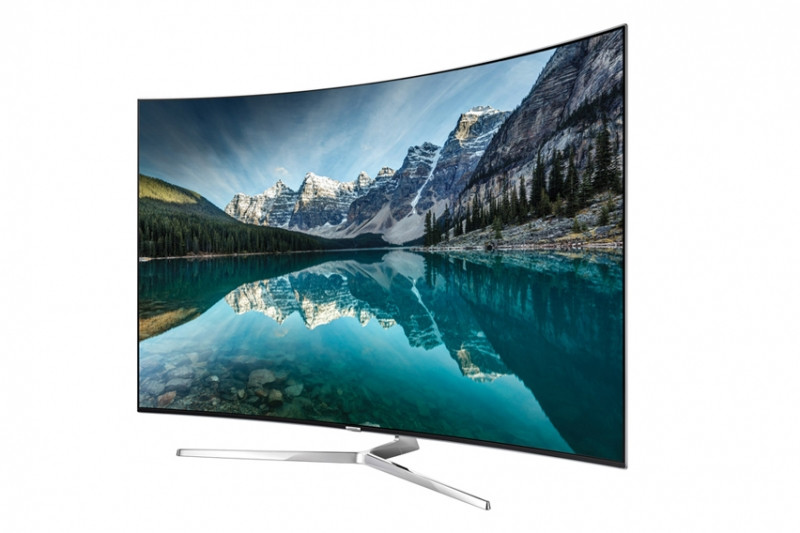 Smart tivi Samsung 65 inch UA65KS9000 mang trong mình thiết kế màn hình cong vô cùng độc đáo
