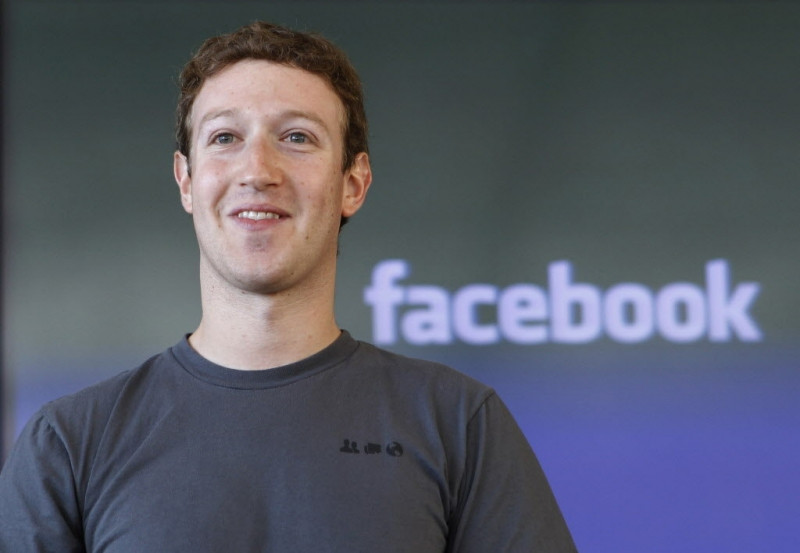 Người sáng lập và là CEO Facebook, Marc Zuckerberg