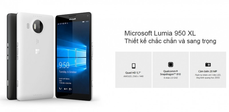 Microsort Lumia 950 XL