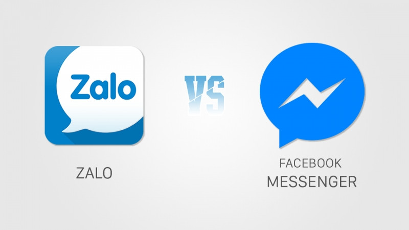Zalo and Facebook