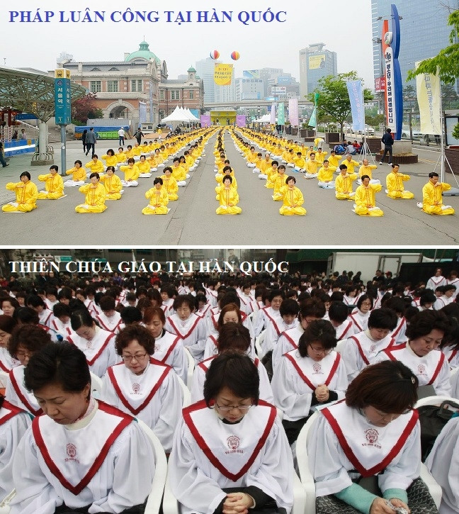 Pháp Luân Công và Thiên Chúa Giáo tại Hàn Quốc