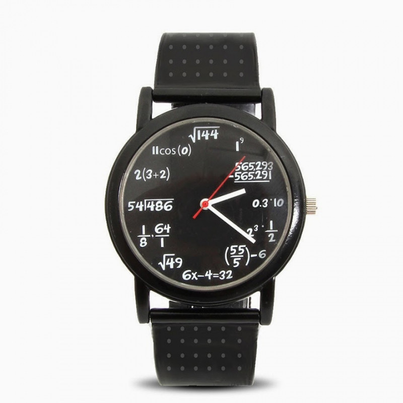 Ai mê toán học thì mau mua chiếc đồng hồ này nhé!