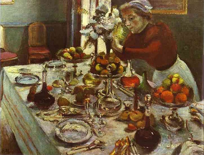 Bức tranh The Dinner Table