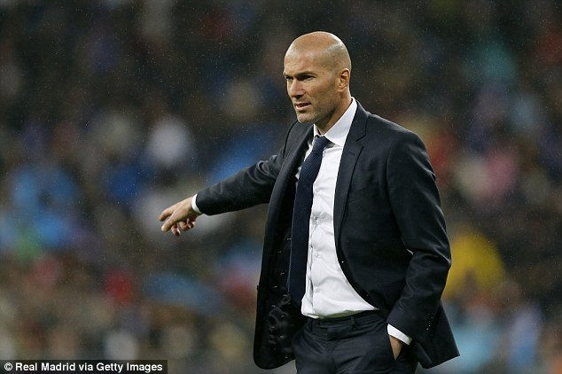 HLV Zinedine Zidane của CLB Real Madrid