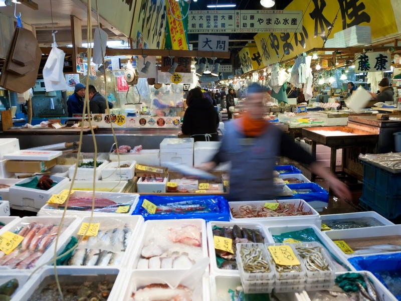 Chợ cá Tsukiji, Tokyo