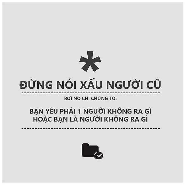 Nói xấu người cũ