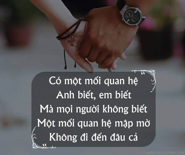 Luôn muốn có một mối quan hệ mập mờ