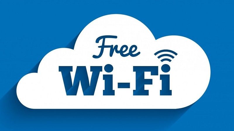 Hệ thống wifi miễn phí mọi nơi