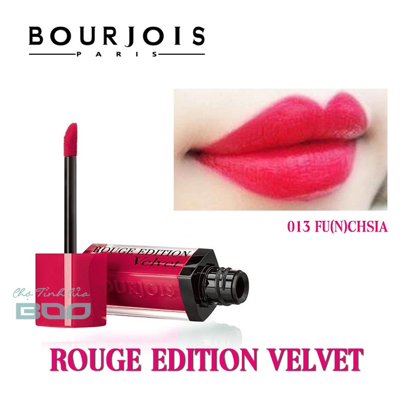 Son Bourjois Rouge Edition Velvet màu Fu(n)chsia