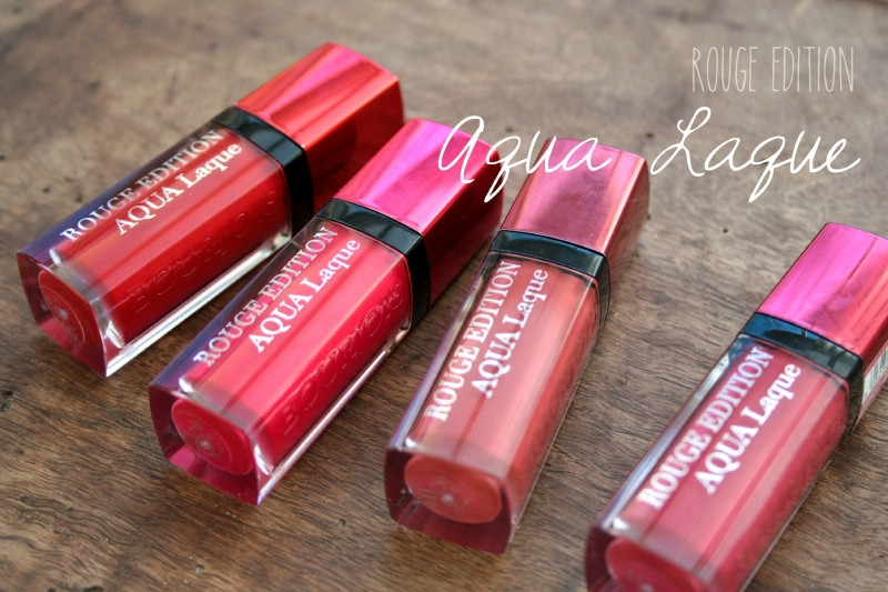 Những thỏi son Bourjois Rouge Edition Aqua Laque đầy mê hoặc