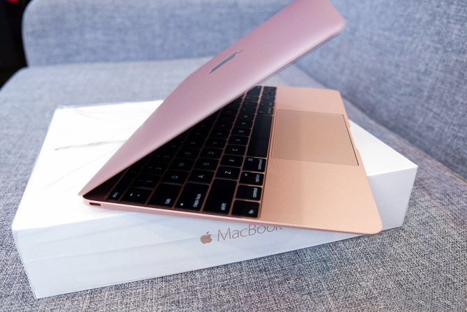 Macbook 12 inch 2016 Rose Gold