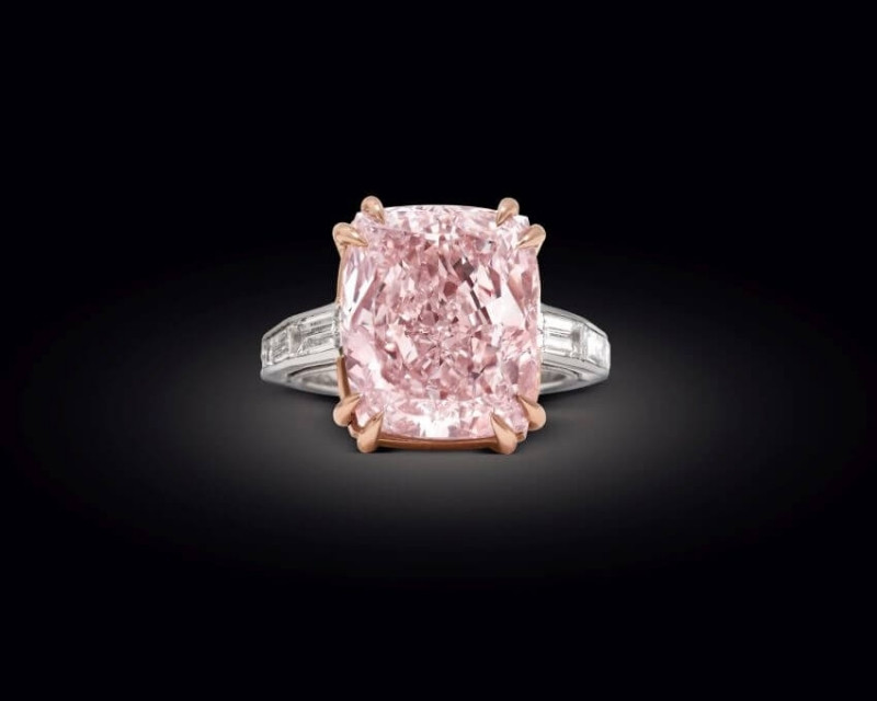 Nhẫn kim cương The Graff Pink – 46.2 triệu USD