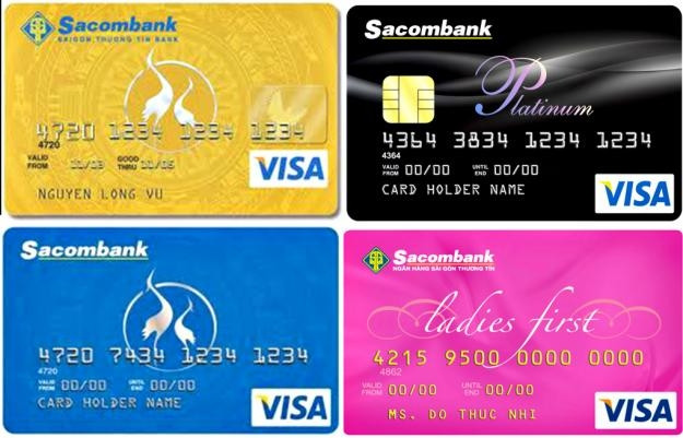 Sacombank có nhiều lựa chọn phong phú để mở thẻ tín dụng