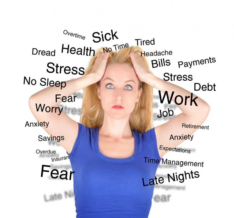 Stress gây ra nhiều tình trạng mất cân bằng cho chúng ta.