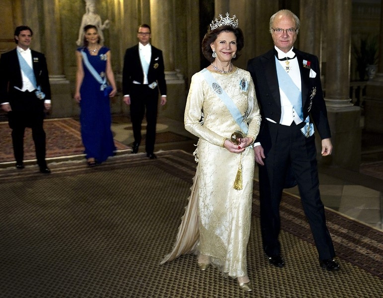 Quốc vương Carl Gustaf XVI và Hoàng hậu Silvia