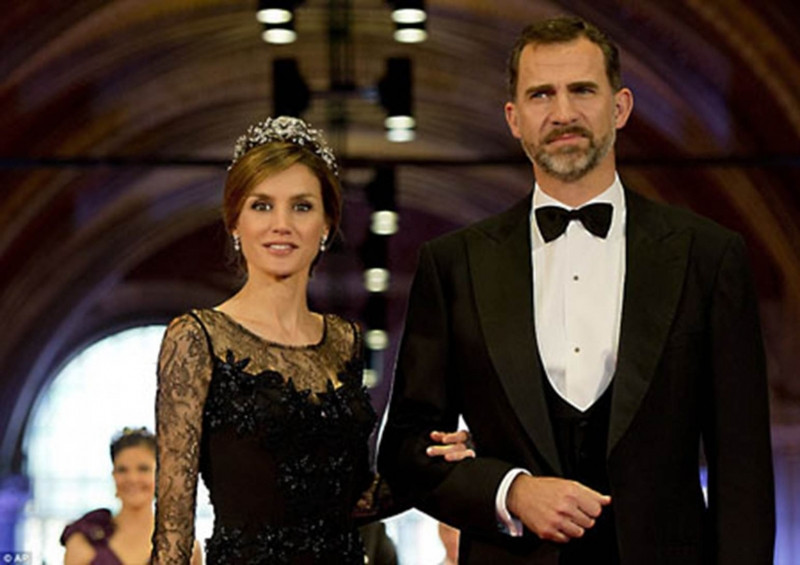 Đức vua Felipe và Hoàng hậu Letizia