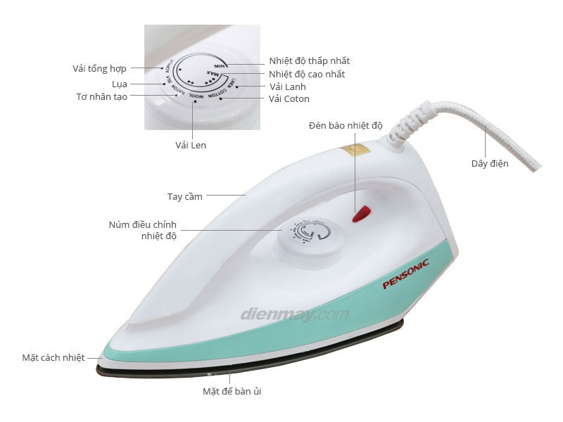 Bàn ủi Pensonic PI-850