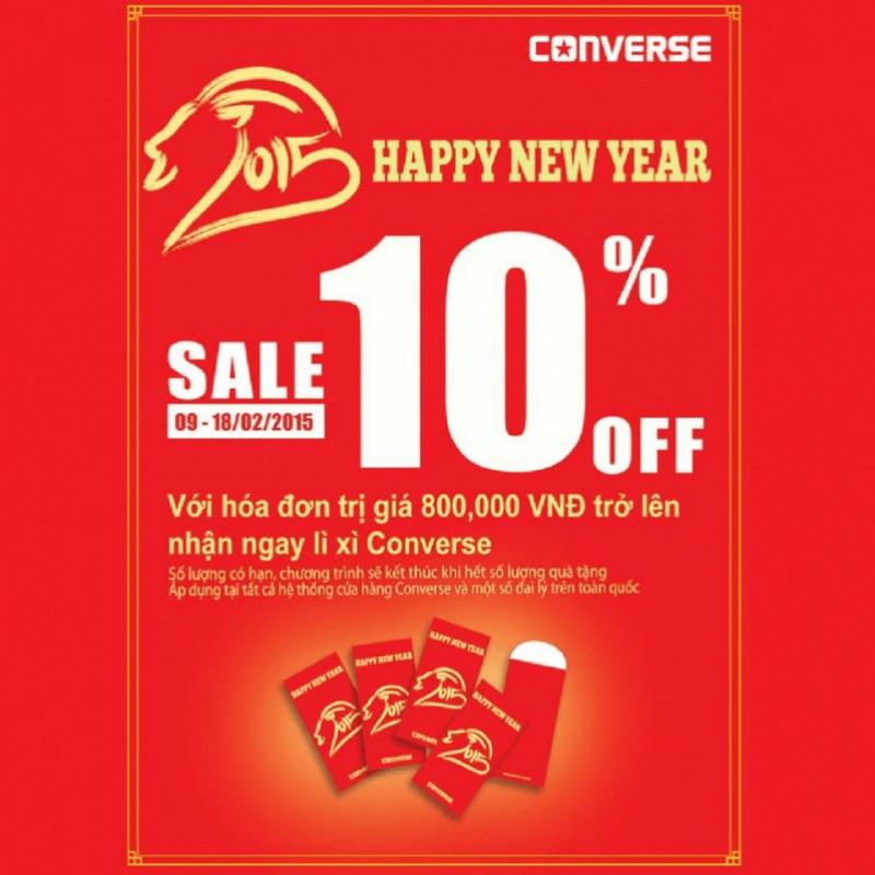 Thương hiệu Converse sale