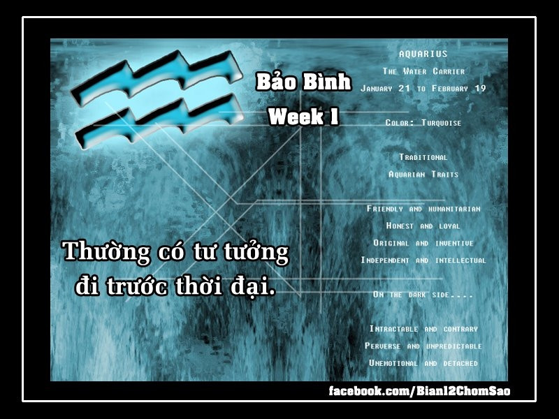 Bảo Bình có tư tưởng đi trước thời đại