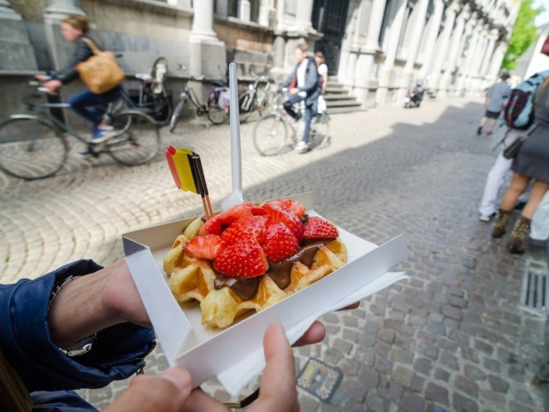 Bánh Waffle ở Bỉ