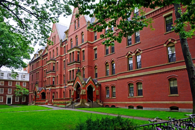 Một góc của ngôi trường lừng danh Harvard