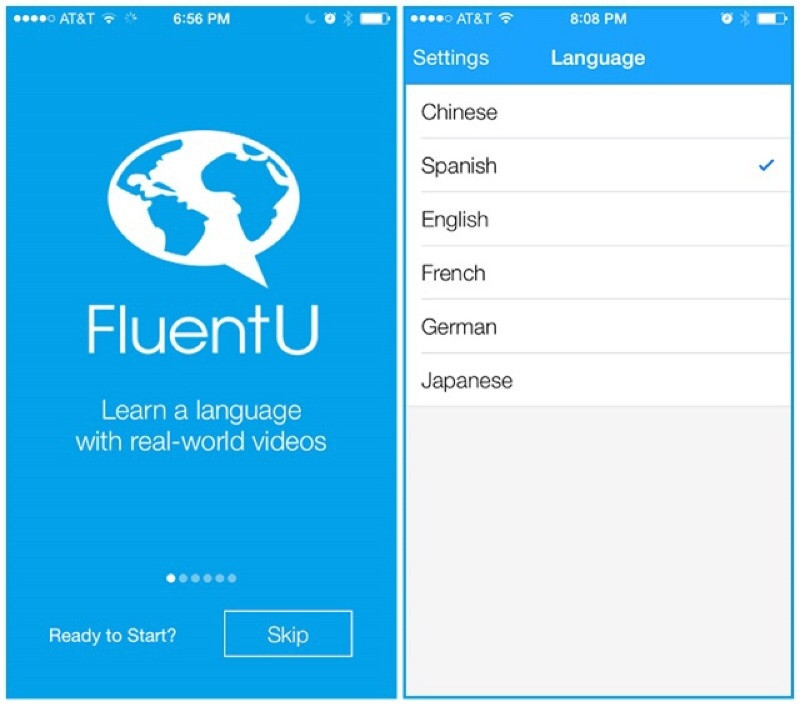 Ứng dụng học tiếng Anh trên smartphone FluentU