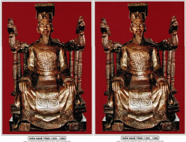 Vua Trần Nghệ Tông (1321 - 1394): 74 tuổi