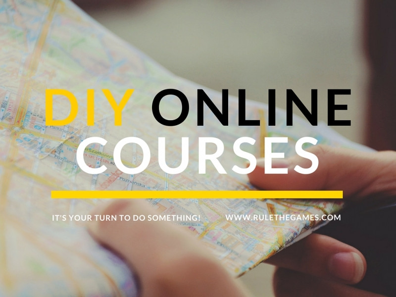 Website khóa học trực tuyến – DIY Courses