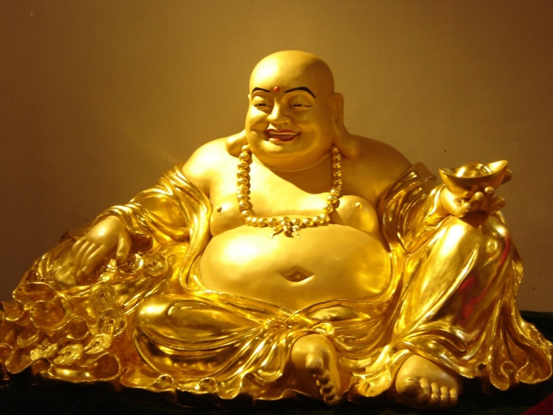 Tượng Phật Di Lặc giúp mang lại may mắn, sức khỏe