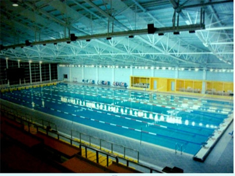 Hệ thống bể bơi trong nhà tại cung thể thao dưới nước