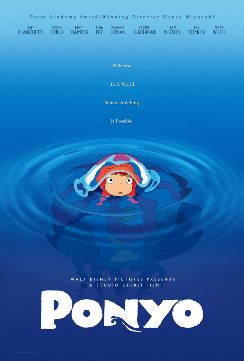 Poster phim Ponyo.