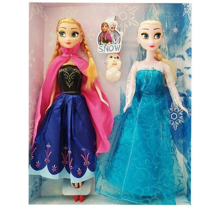 Bộ đồ chơi búp bê nữ hoàng băng giá Frozen: Elsa và Anna