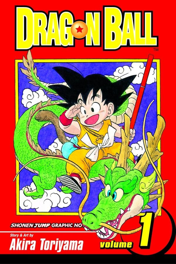 Cậu bé Son Goku trên bìa truyện.