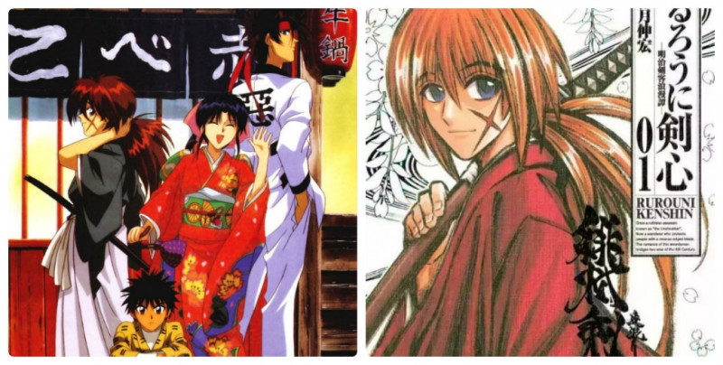 Truyện Rurouni Kenshin.