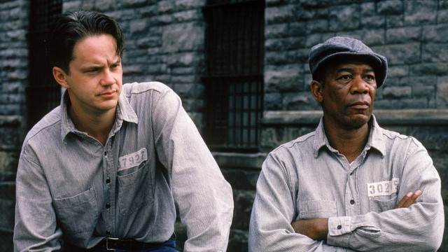 Một cảnh trong phim The Shawshank Redemption