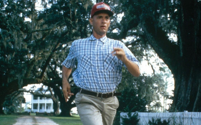 Một cảnh trong phim Forrest Gump