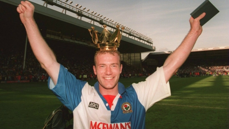 Shearer từng vô địch Premier League với Blackburn