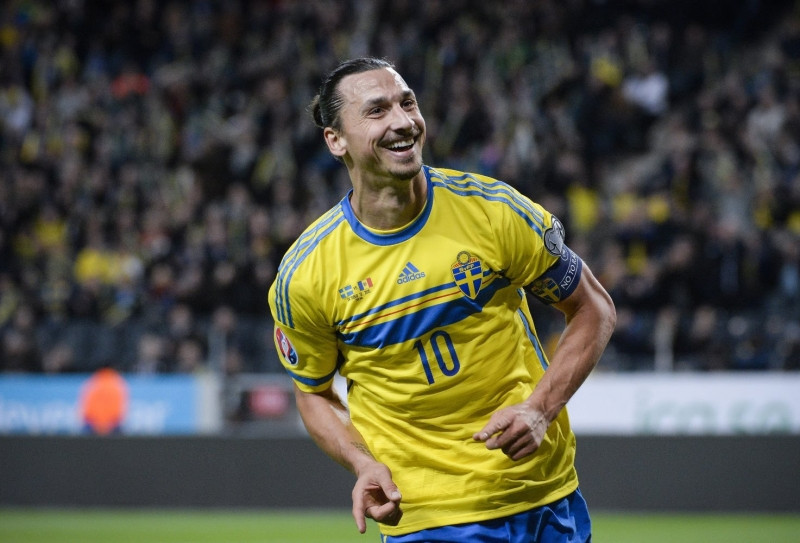Ibrahimovic luôn là đầu tàu của đội tuyển Thụy Điển