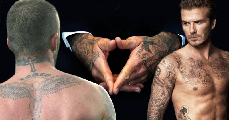 Những hình xăm trên cơ thể của Beckham