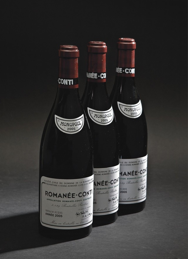 Giá: Domaine de la Romanee-Conti 1990 là khoảng 20.975 USD