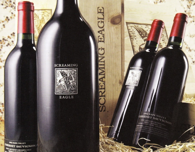 Giá: Screaming Eagle Cabernet Sauvignon 1992 là 500.000 USD