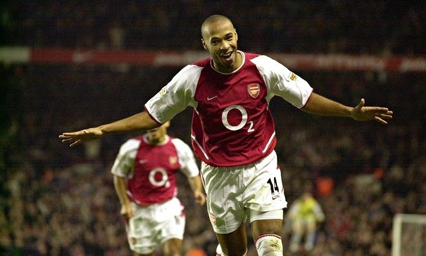 Quãng thời gian thi đấu tại Arsenal đã đưa Thierry Henry trở thành cầu thủ hàng đầu thế giới.