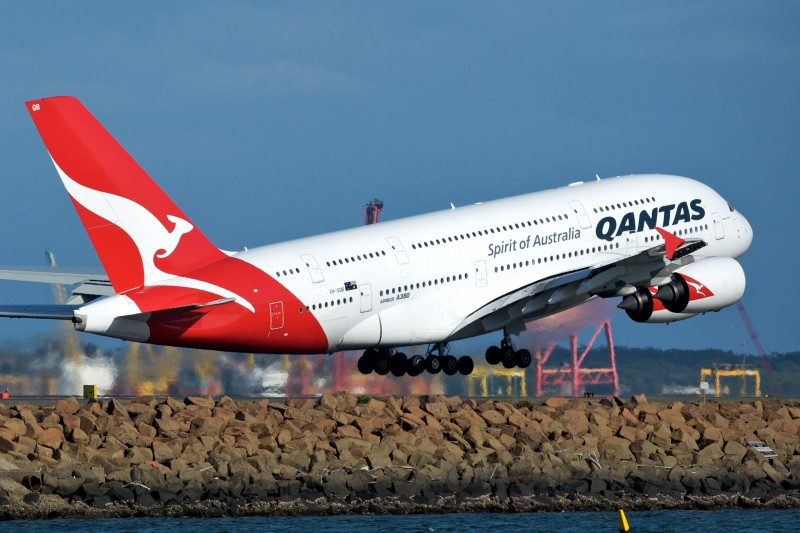 Quantas là 1 trong 2 hãng hàng không cung cấp chuyến bay dài thứ 5 trong danh sách các chuyến bay dài nhất thế giới này