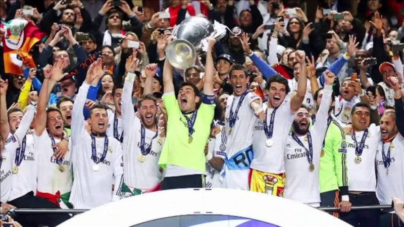 Real Madrid là đội bóng giành được nhiều chiếc cúp C1 nhất